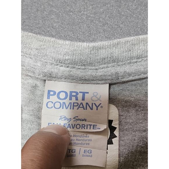 Vtg Official Nintendo Shirt Womens Extra Large Gray Mushroom Mystery Box V Neck - Picture 4 of 8